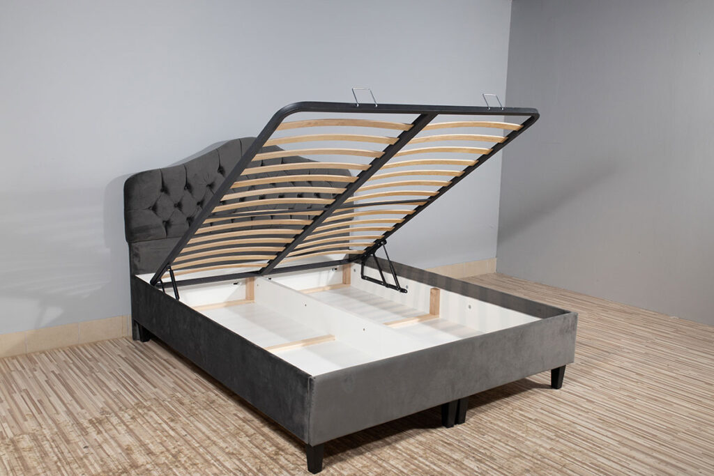 Lit coffre pour gain de place